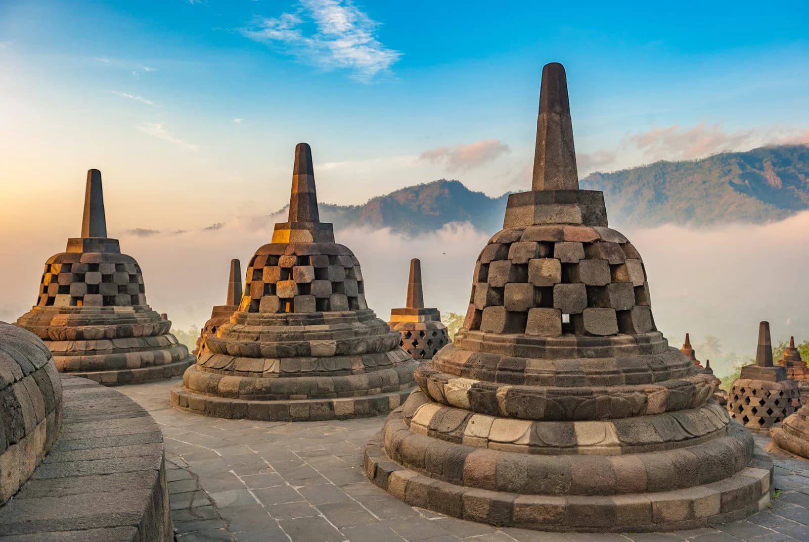 Borobudur Temple and Prambanan Temple Full Day Cultural Tour from Yogyakarta - Main image